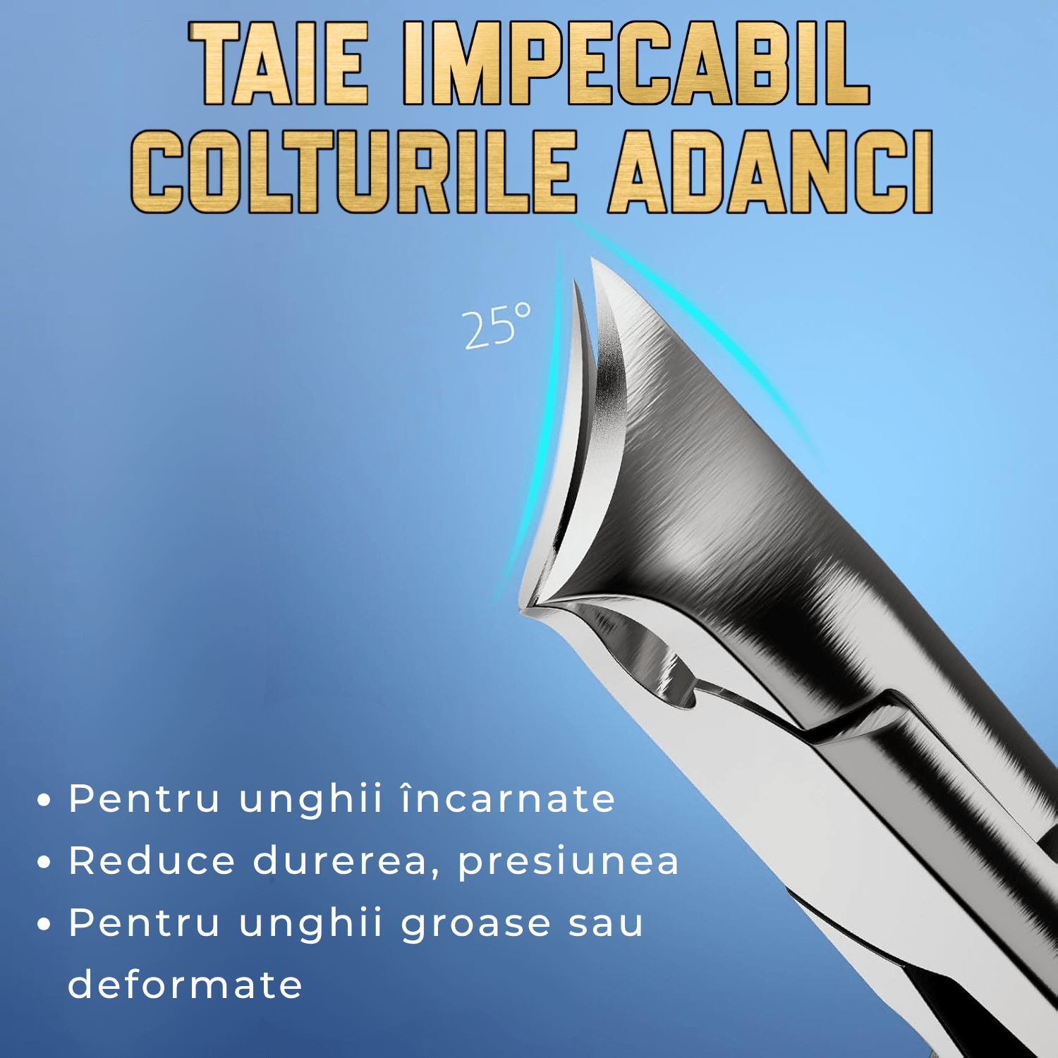 VitaDomus Cleste Unghii pentru Picioare