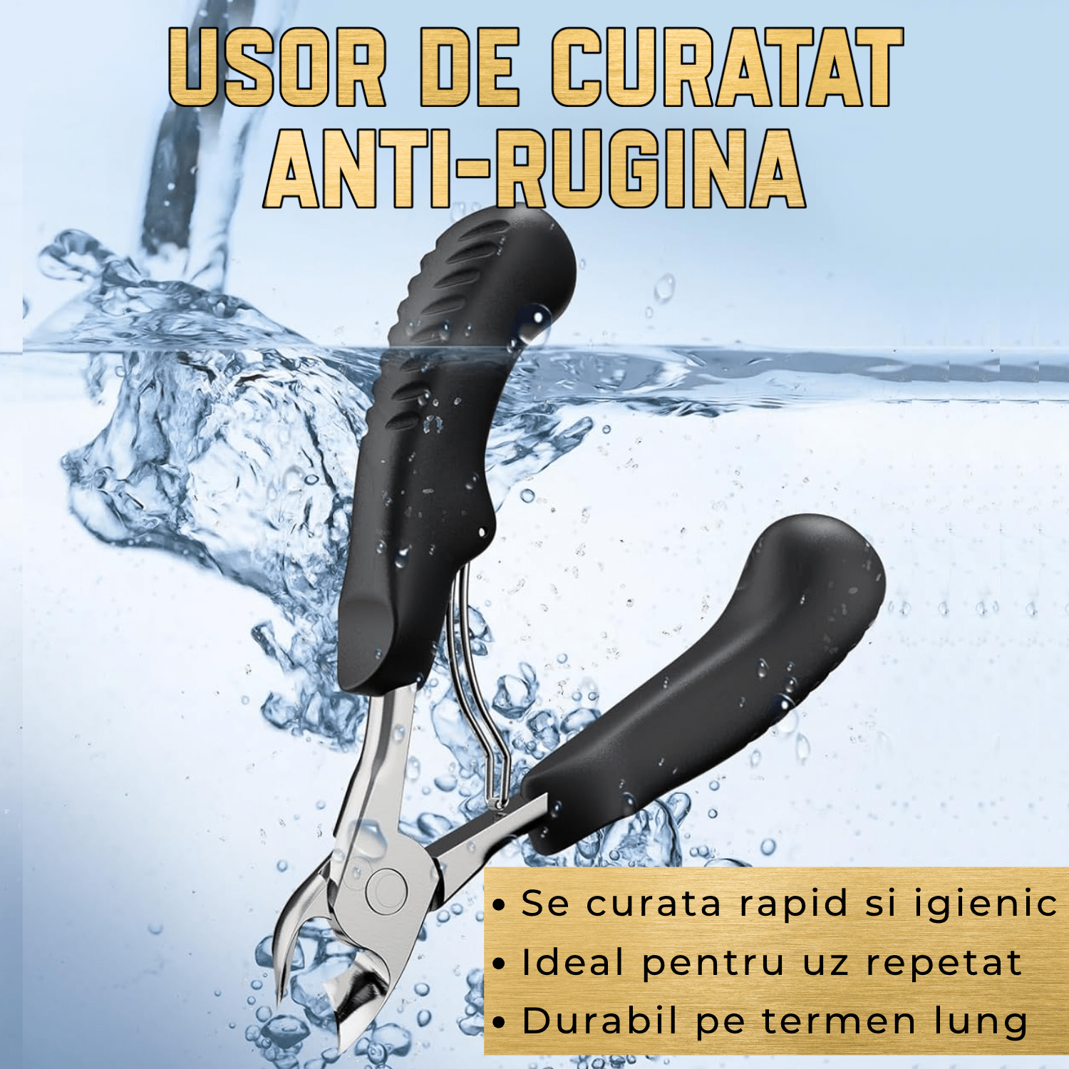 VitaDomus Cleste Unghii pentru Picioare