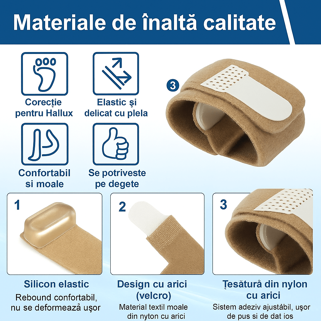 VitaDomus Separatoare degete, pentru monturi si bataturi