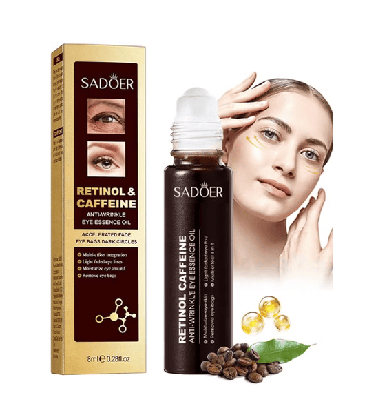 VitaDomus Ser pentru Ochi cu Retinol și Cofeină